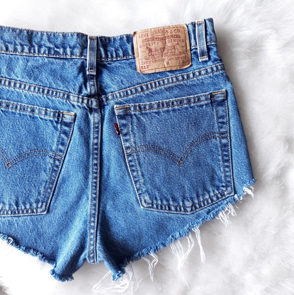 Levi's Pants - LEVI’S | Vintage 512 Slim Fit Jean Shorts - Blue